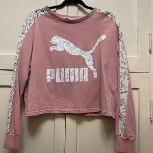 Puma women’s cropped sweatshirt